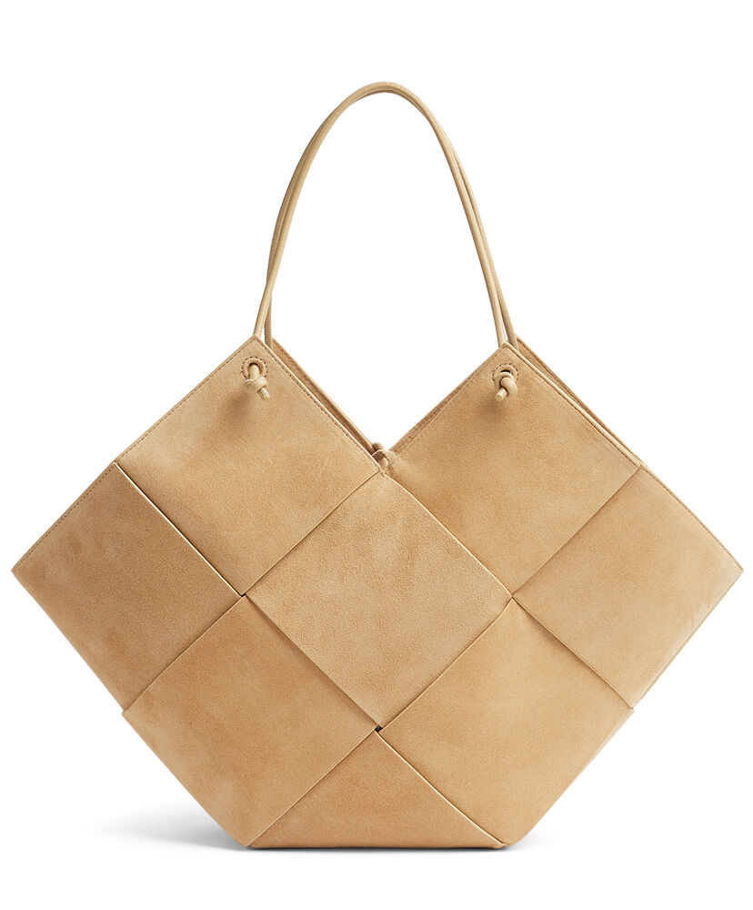 Bottega Veneta Tote Bag Intrecciato Nappa Apricot